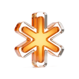 Zapier 3D icon